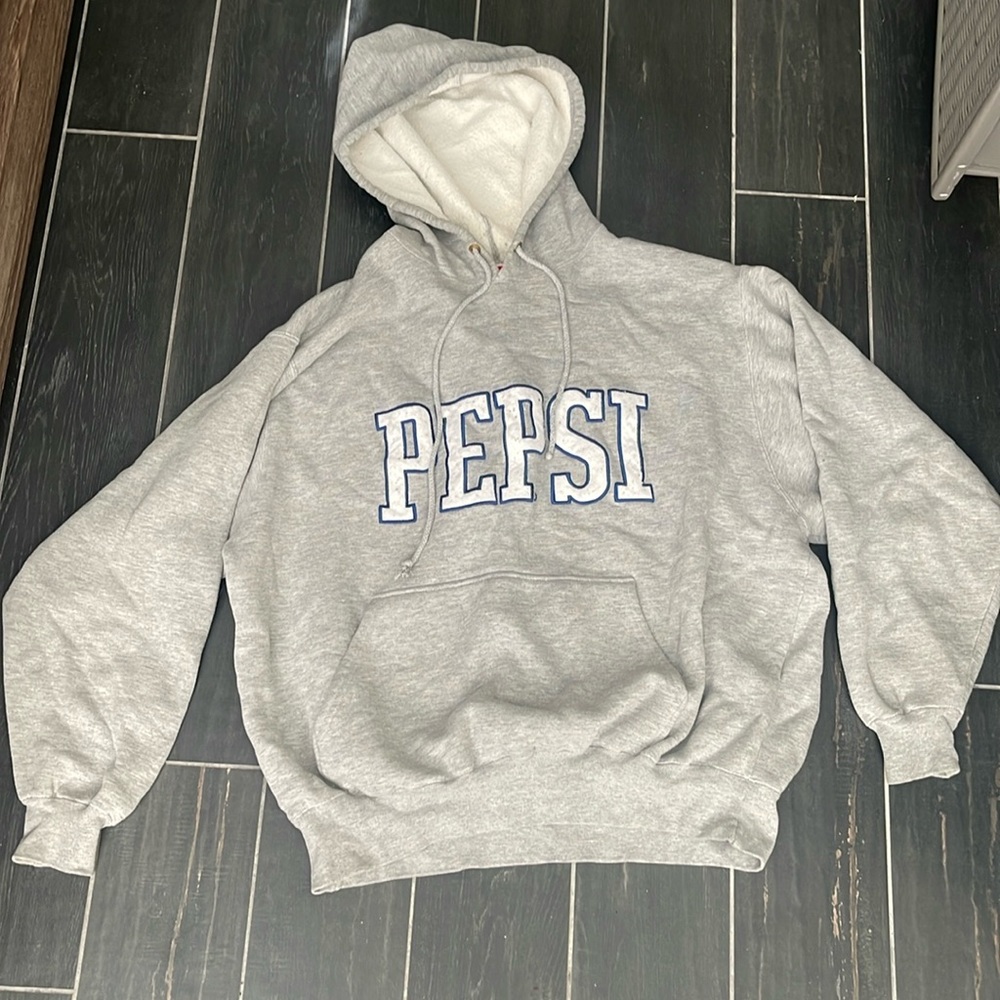 Vintage Pepsi boxy hoodie